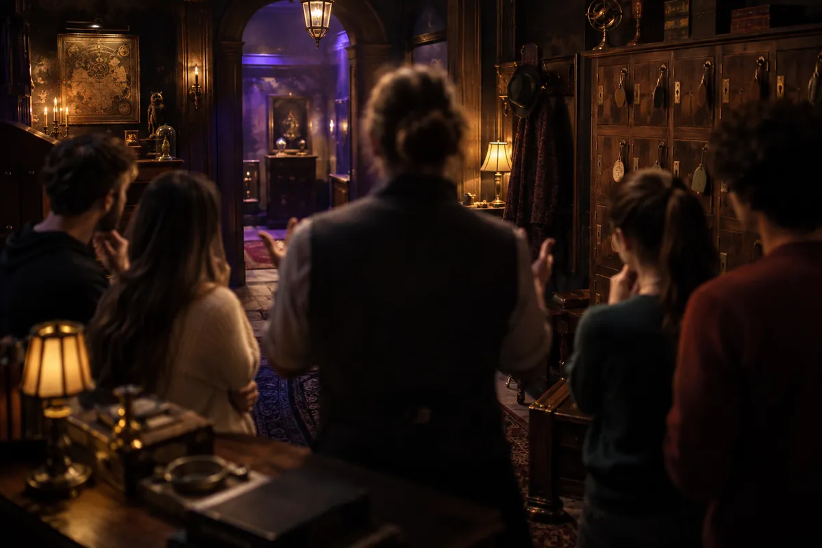 Briefing du maître du jeu, étape clé du fonctionnement d’un escape game