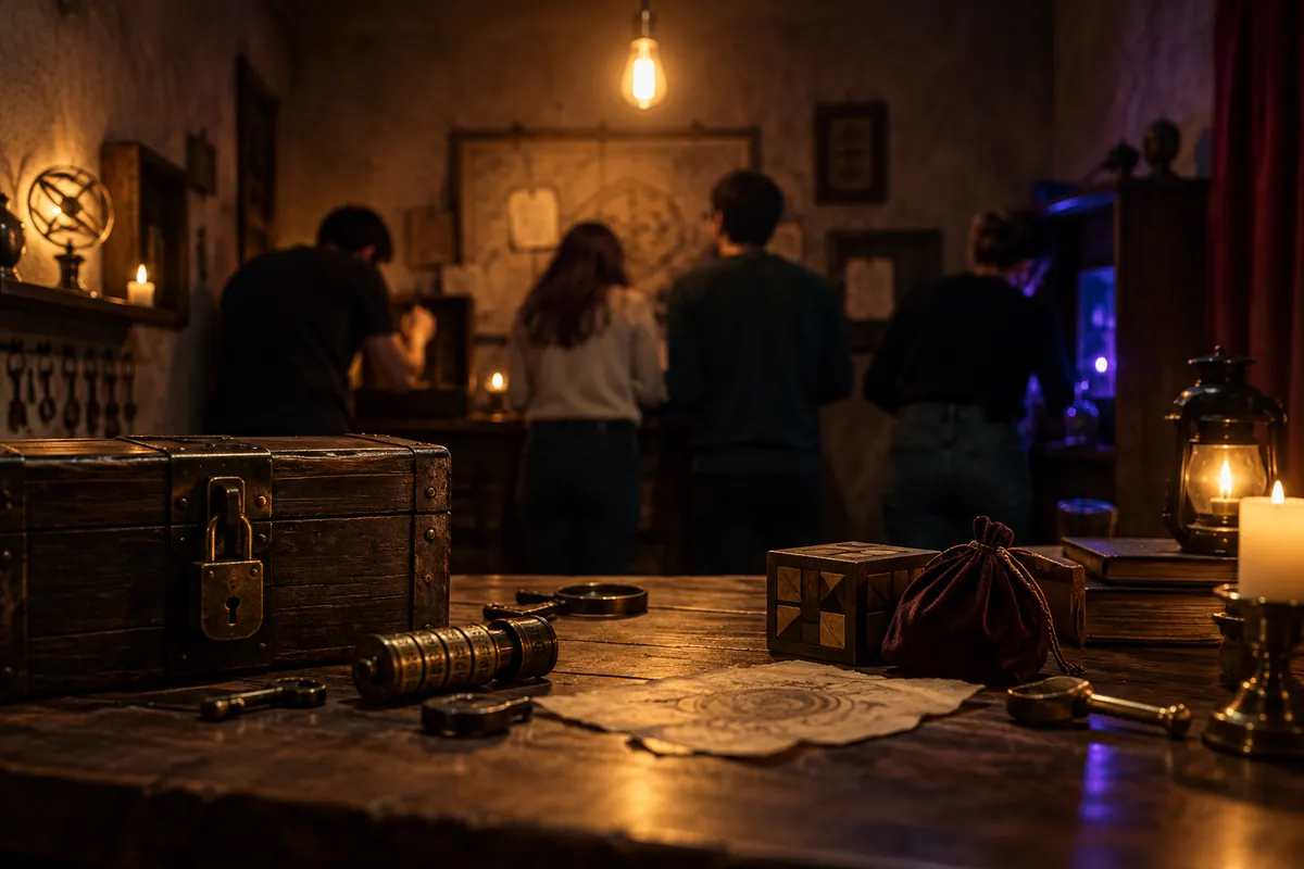 Salle artisanale des débuts, premier chapitre de l’histoire de l’escape game