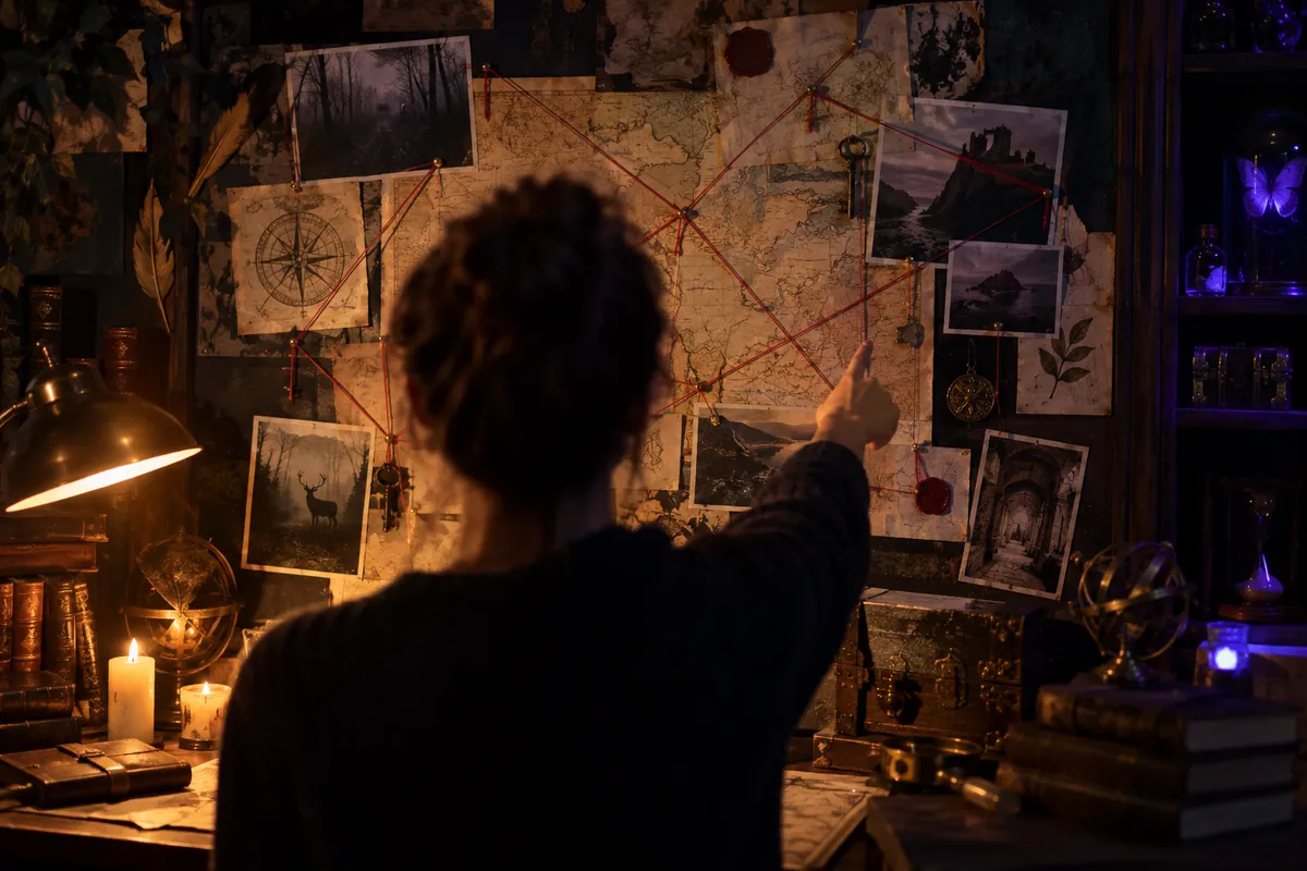 Joueur qui coordonne au tableau, l’un des rôles dans l’équipe d’escape game